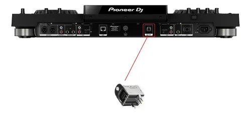 Pioneer Xdj-rx Xdjrx Xdj Rx Ficha Conector Usb Hembra El De La Imagen - 2