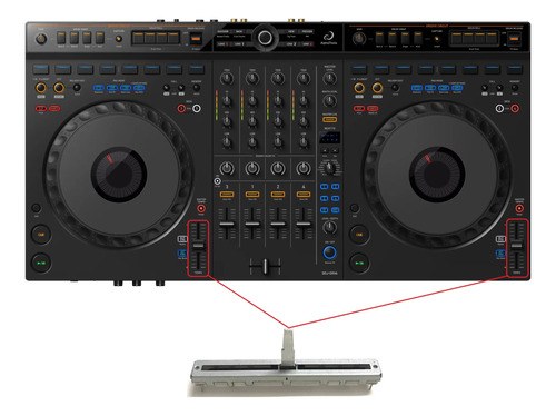 Alphatheta Ddj-grv6 Potenciometro Pitch Tempo Fader Upgrade - 2
