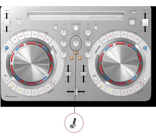 Pioneer Ddj-wego3-w Potenciometro Rotativo Headphones Level - 2