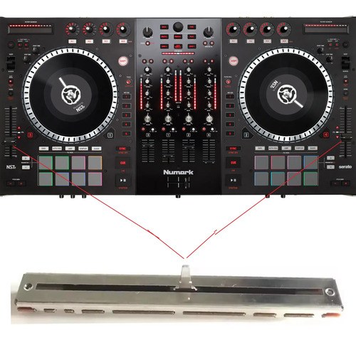 Numark Ns7ii Potenciometro Fader Pitch Tempo Fader Reemplazo - 2