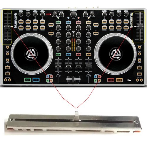 Numark N4 Potenciometro Fader Pitch Tempo Fader Reemplazo - 2