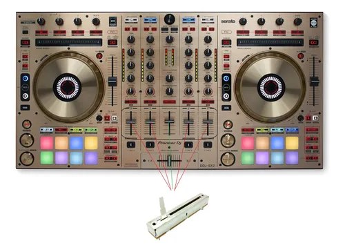 Pioneer Ddjsx2n Potenciometro Fader Sampler Volumen Original - 2