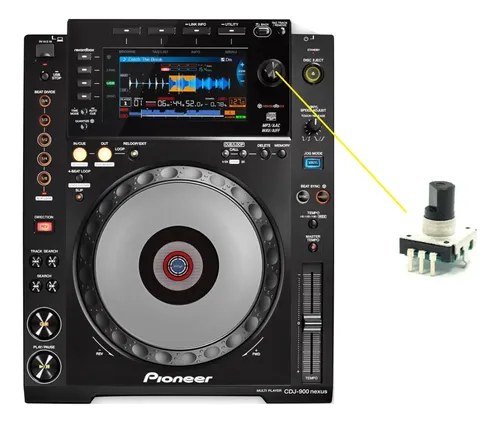 Pioneer Cdj-900 Nexus Potenciometro Encoder Browse Upgrade - 2