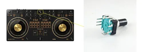 Pioneer Ddj-rev1n Potenciometro Encoder Rotativo Para Browse - 2