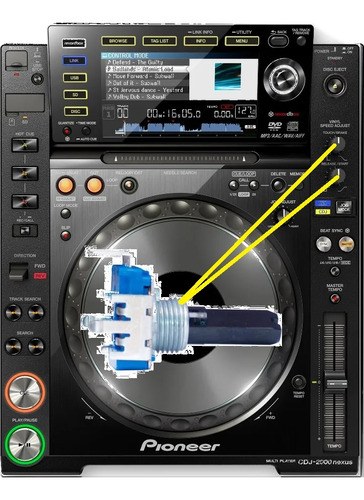 Pioneer Cdj2000nxs Potenciometro Release/start O Touch/brake - 2