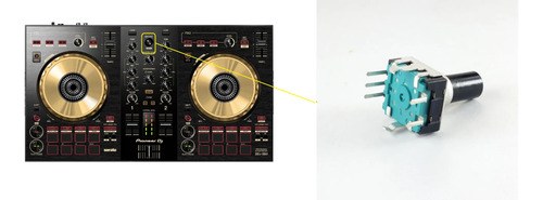 Pioneer Ddj-sb3n Potenciometro Encoder Rotativo Para Browse - 2