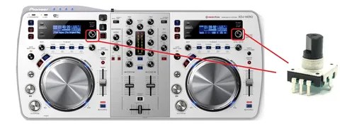 Pioneer Xdj-aerow Potenciometro Encoder Funcion Browse - 2