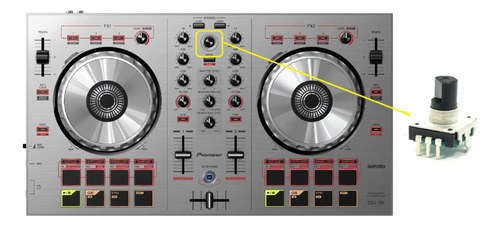 Pioneer Ddjsbs Potenciometro Rotativo Encoder Funcion Browse - 2