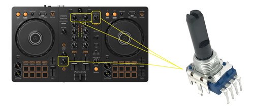 Pioneer Ddj-flx4 Potenciometro Rotativo Ver Leer Descripcion - 2