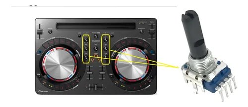 Pioneer Ddj-wego3-k Potenciometro Rotativo Hi O Mid O Low - 2