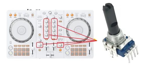 Pioneer Ddjflx4w Potenciometro Rotativo Ver Leer Descripcion - 2