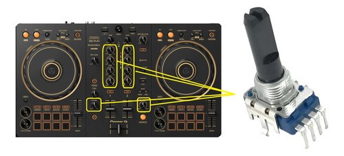 Pioneer Ddjflx4n Potenciometro Rotativo Ver Leer Descripcion - 2