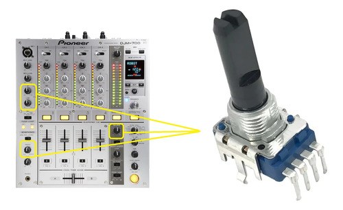 Pioneer Djm700s Potenciometro Rotativo Ver Leer Descripcion - 2