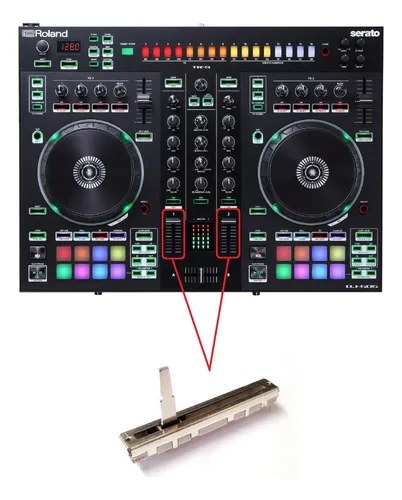 Roland Dj-505 Dj505 Potenciometro Fader Volumen De Canal - 2