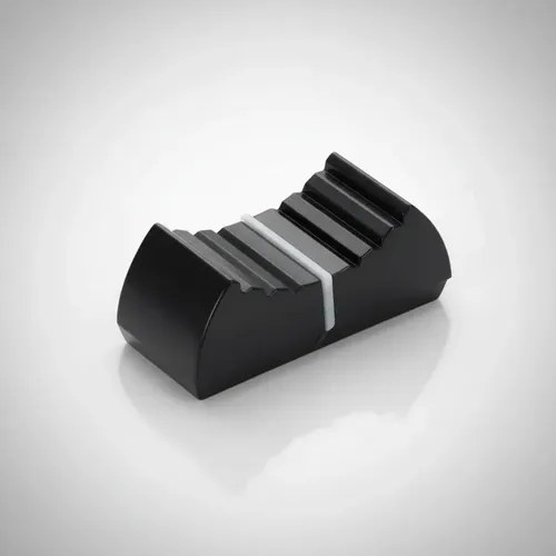 Perilla Knob Negro P Consola D Sonido Mixer Soundcraft Folio Negro Con Linea Blanca