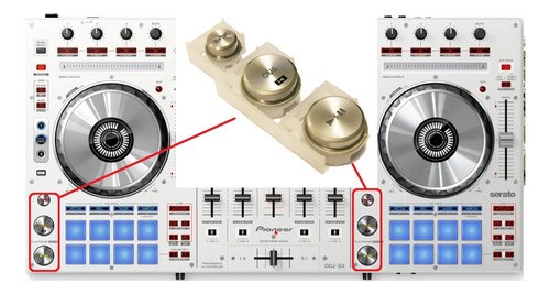 Pioneer Ddjsxw Teclado Play Pausa Cue Sync Izquierdo O Derec - 2