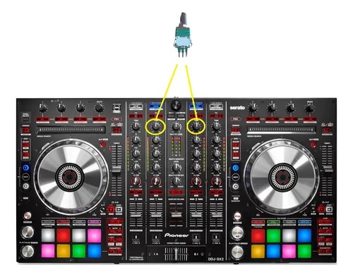 Pioneer Ddj Sx2 Potenciometro Rotativo Trim Gain Canal 1 O 2 - 2