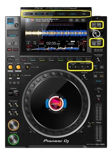 Pioneer Cdj-3000 Switch Pulsador Funcion Leer Descripcion - 2