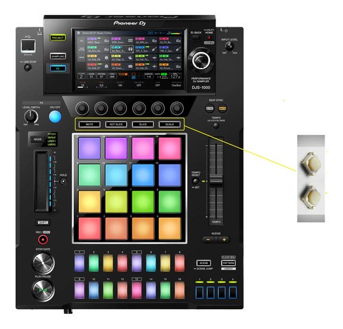 Pioneer Djs-1000 Switch Pulsador Funciones Leer Descripcion - 2