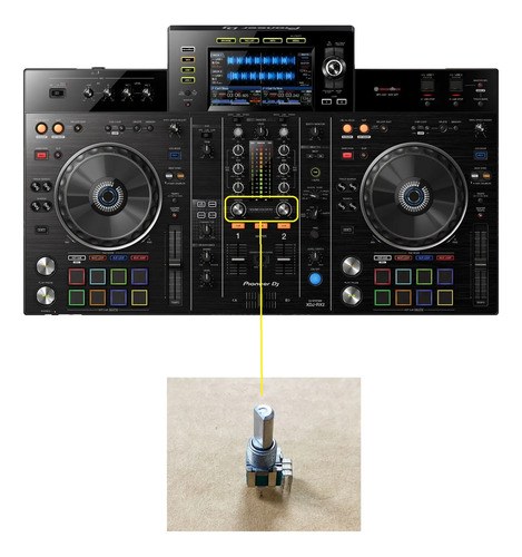 Pioneer Xdj-rx2 Potenciometro Rotativo Funcion Color Fx - 2