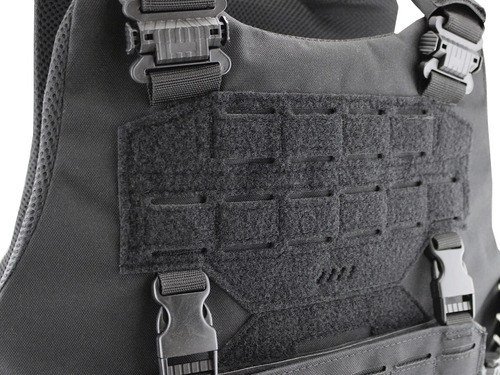 Chaleco Táctico Molle Laser Cut Boer Spartan Negro L - 3