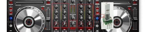 Ddjsxw Pioneer Potenciometro Original P Eq Hi Mid Low Filter - 5