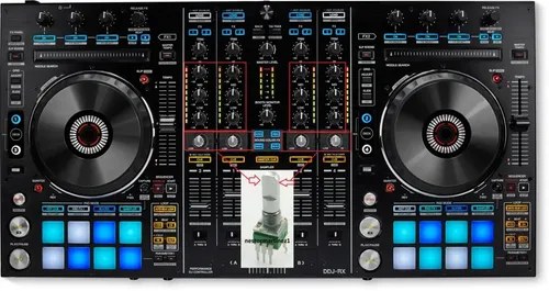 Pioneer Ddj Sx2r Potenciometro Rotativo Original Hi Mid Low - 6