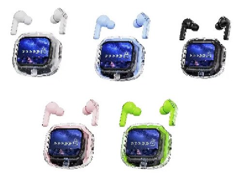 Auriculares Air Max Con Pantalla Vip - Claridad Negro - 2