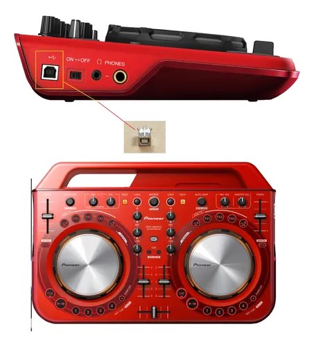 Pioneer Ddj Xdj Djm Cdj Djs Ficha Hembra Usb Tipo B Remplaz El De La Imagen - 5