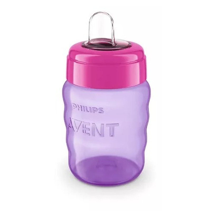 Vaso Con Boquilla Avent Philips 9m+ Niña 260ml Libre Bpa - 3