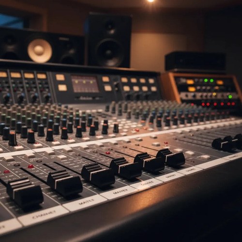 Perilla Knob Negro P Consola D Sonido Mixer Soundcraft Folio Negro Con Linea Blanca - 7