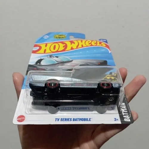 Batimovil Hot Wheels Tv Serie Batman Batmobile Coleccion 3/5 Gris - 4
