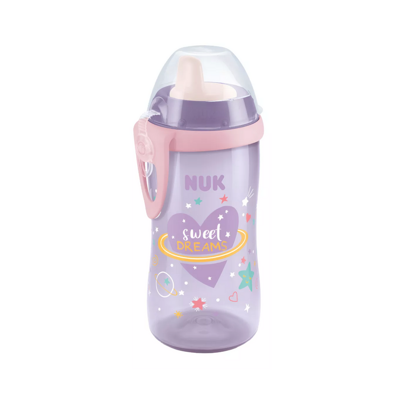 Vaso Nuk Pico Rigido Kiddy Cup Night Luminoso +12meses 300ml