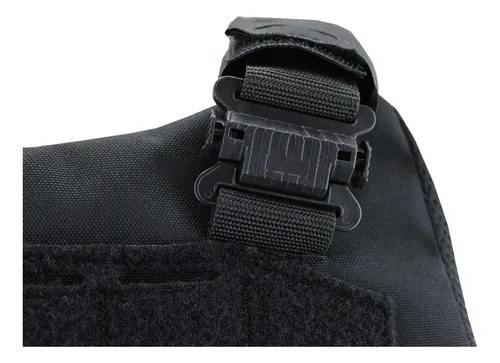 Chaleco Táctico Molle Laser Cut Boer Spartan Negro L - 5