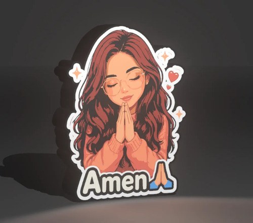 Archivo 3mf Y Stl Lamparas Multicolor Diseños Con Tu Logo - 6