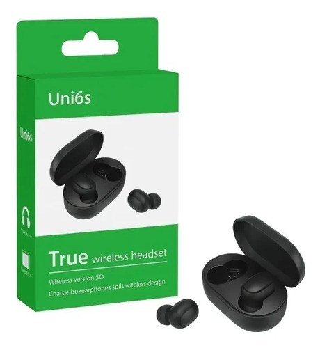 Auriculares In Ear Inalambricos Uni 6s Rosa - 4