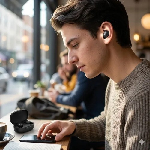Auriculares In Ear Inalambricos Uni 6s Rosa - 5