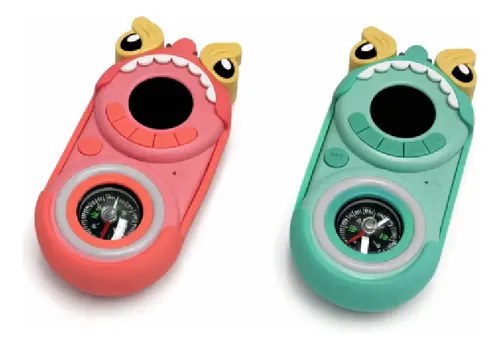 Handy Walkie Talkie Infantil Rosa Y Verde Par Rosa/verde