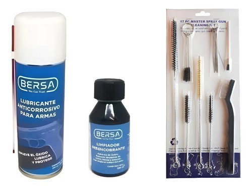 Kit Universal Para Limpieza Y Lubricación De Armas Bersa