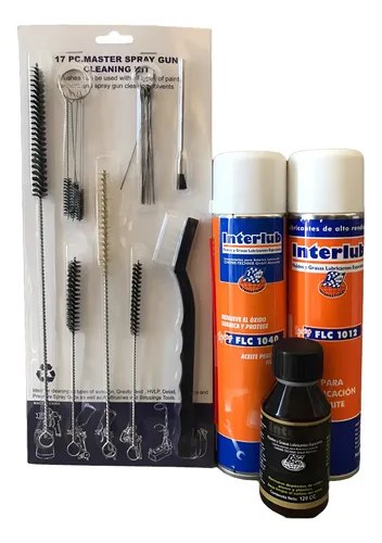 Kit Cepillos + Desengrasante + Lubricante + Desencobrante