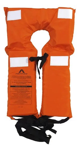 Chaleco Poncho Salvavidas Aquafloat Reglamentario P. N. A. Naranja Adulto - 2