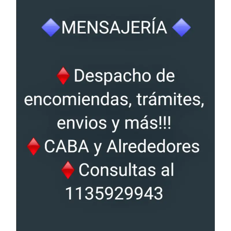 Mensajería