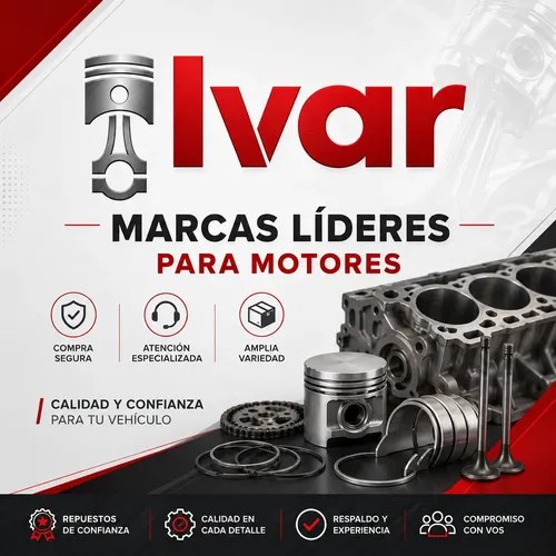 Juego Aros Para Vw Gol Trend Suran Fox 1.6 8v Semihidraulico - 2