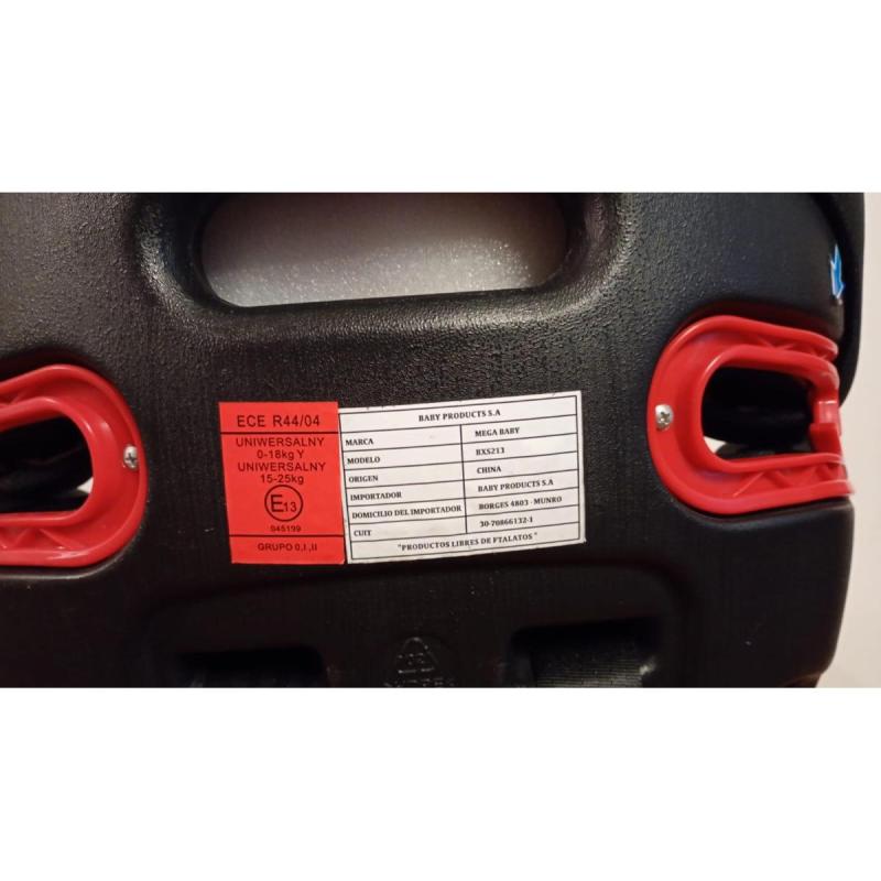 Butaca Auto Bebe Mega Baby 0-25kg- Usada - 7