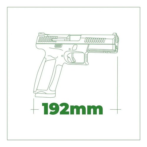 Pistola Asg Co2 Airsoft Bersa Thunder Pro 6mm Balines Negro 6 Mm - 5