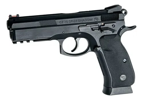 Pistola Asg Cz Sp-01 Shadow Co2 4.5mm Gas Balines Acero Negro 6 Mm