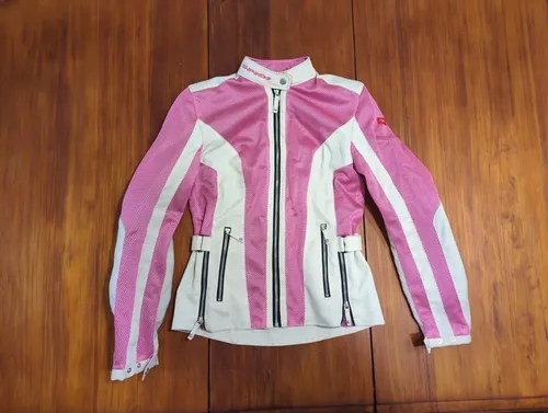 Campera Moto Reforzada Spidi Summernet (usada) Rosa Chicle S-m
