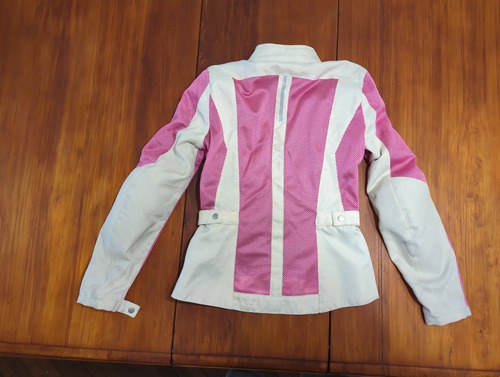 Campera Moto Reforzada Spidi Summernet (usada) Rosa Chicle S-m - 2