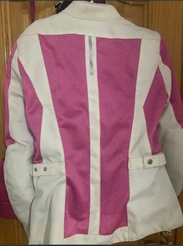 Campera Moto Reforzada Spidi Summernet (usada) Rosa Chicle S-m - 3