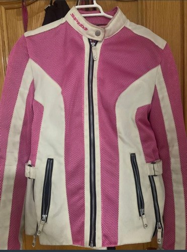 Campera Moto Reforzada Spidi Summernet (usada) Rosa Chicle S-m - 4